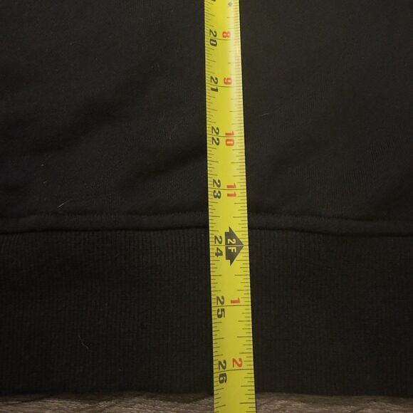 Qilo NYC Graphic Crewneck Sweatshirt Black Cotton Long Sleeve Size L Urban - Picture 7 of 9